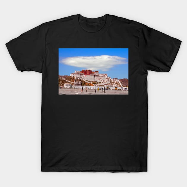 Potala Palace. T-Shirt by bulljup